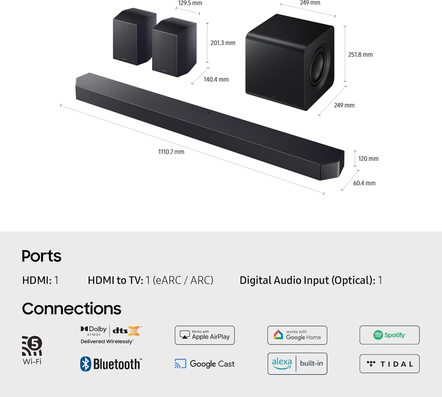 Samsung HW-Q930F soundbar, Ophalen, Bluetooth, Zo goed als nieuw