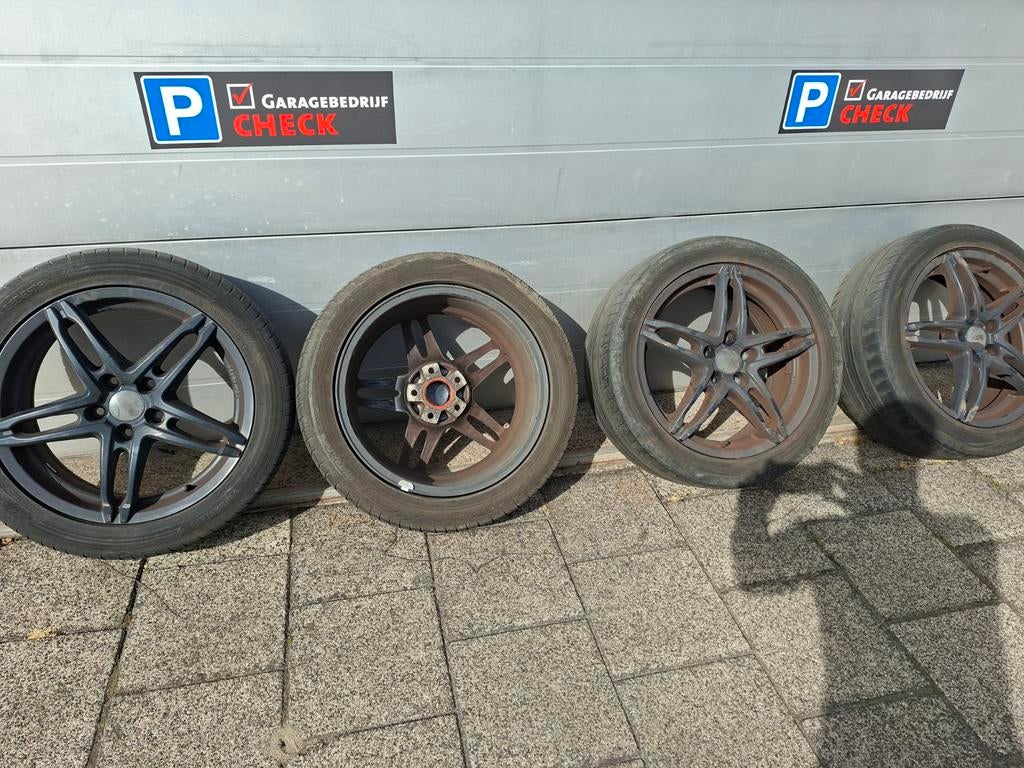 Wielen 17 inch met banden, Toyota Auris, Auto-onderdelen, Ophalen, Gebruikt, Banden en Velgen, 17 inch