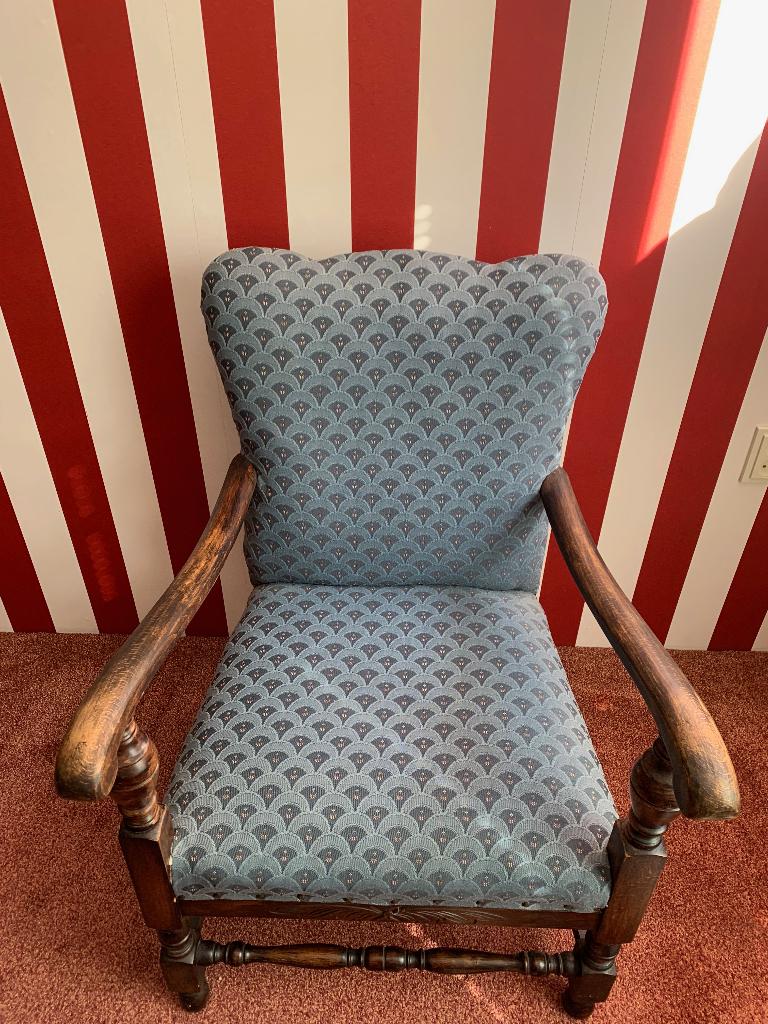 klein vintage dames stoeltje, Antiek en Kunst, Ophalen