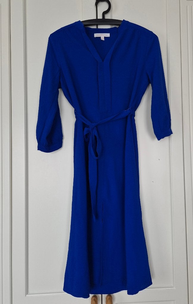 Monteau Los Angeles jurk, blauw, kobalt, dames, maat S, Maat 38/40 (M), Monteau, Blauw, Ophalen of Verzenden