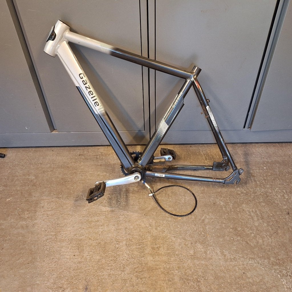 Grijs heren frame Gazelle Orange C360 frame maat 53, Ophalen, Gebruikt, Aluminium, Gazelle