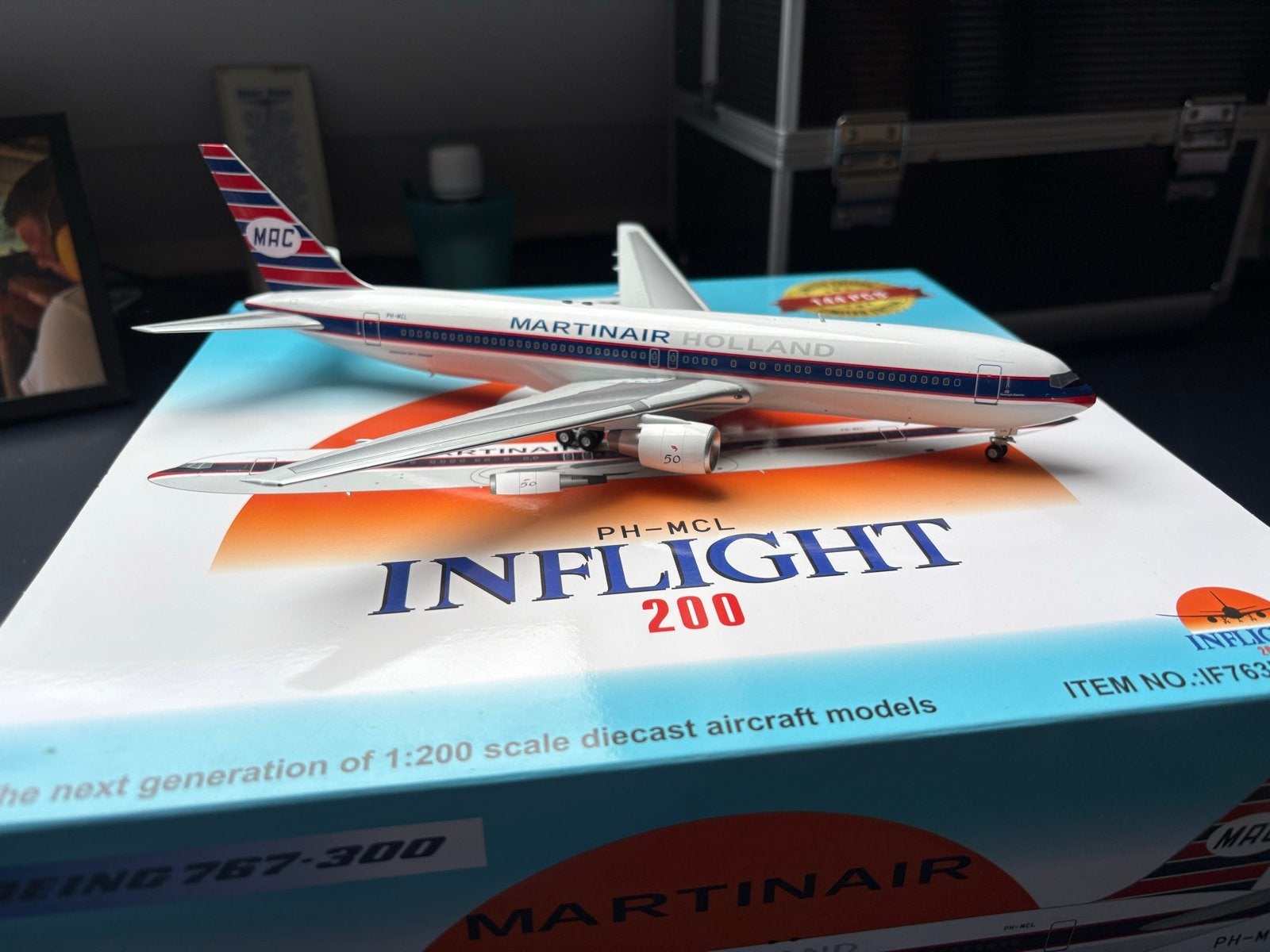 Inflight 200 Martinair Holland Boeing 767-300 PH-MCL, Overige merken, 1:200 of kleiner, Ophalen of Verzenden, Zo goed als nieuw