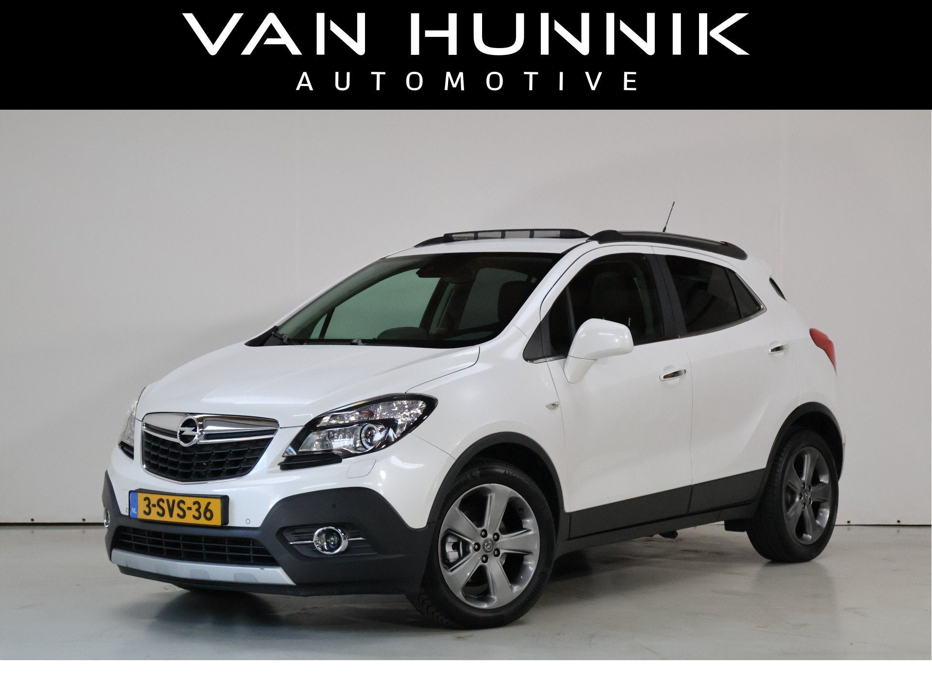 Opel Mokka 1.4 T Cosmo | Pano | Leder | Cam | Stoel+Stuur ve, Auto's, Voorwielaandrijving, Gebruikt, 4 cilinders, Wit