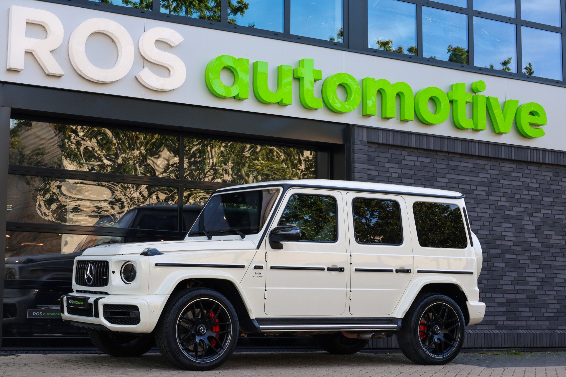 Mercedes-Benz G-Klasse 63 | MANUFAKTUR | BURMESTER 3D | MASS, Automaat, G-Klasse, Wit, Leder