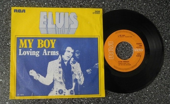 Elvis Presley - my boy (BE 1974) (vanaf € 4,50), Cd's en Dvd's, Ophalen of Verzenden, Zo goed als nieuw, 7 inch, Pop
