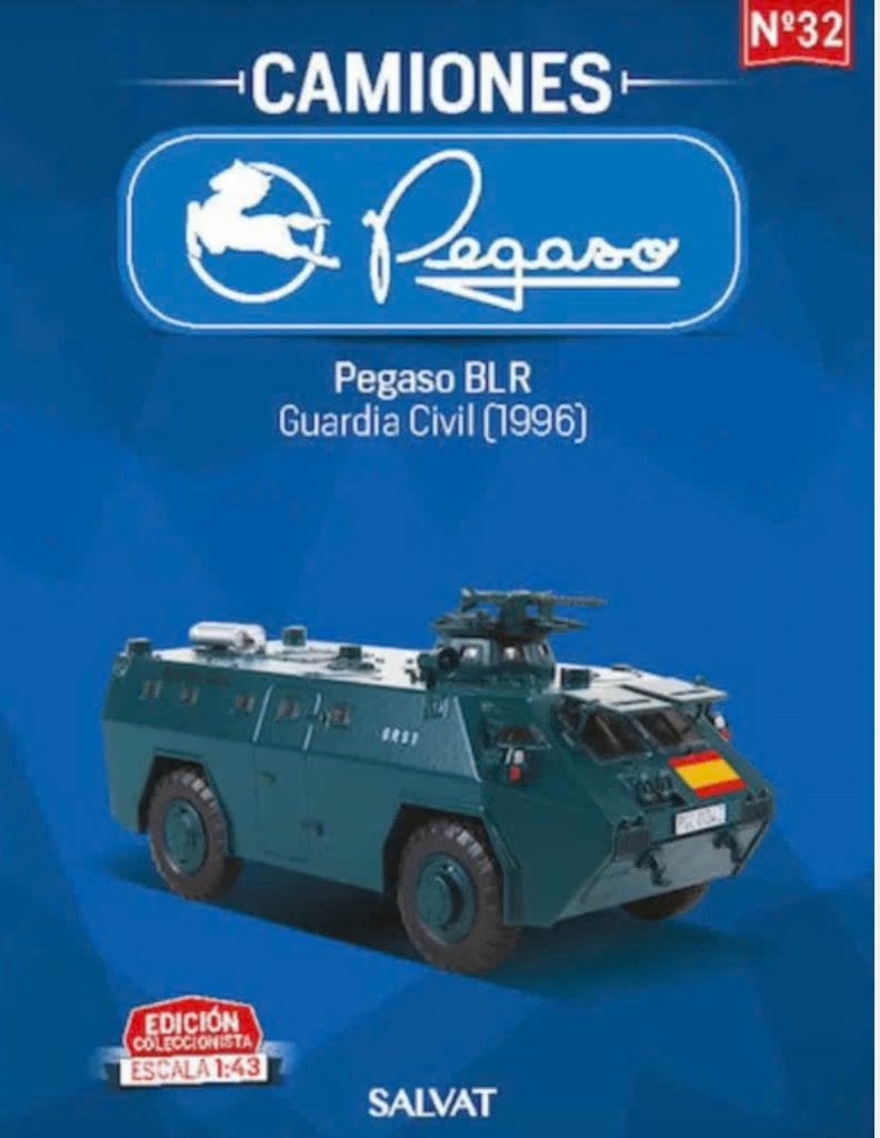Pegaso BLR 1996 GUARDIA CIVIL 1/43 IXO spaanse serie # 32, Verzenden, Nieuw, Bus of Vrachtwagen, Overige merken