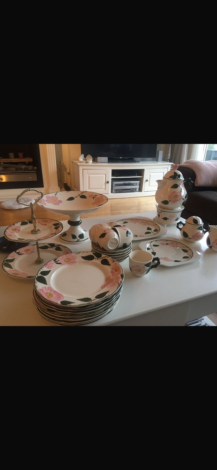 Diversen Villary en Boch Wild rose servies, Ophalen, Aardewerk, Overige stijlen, Overige typen