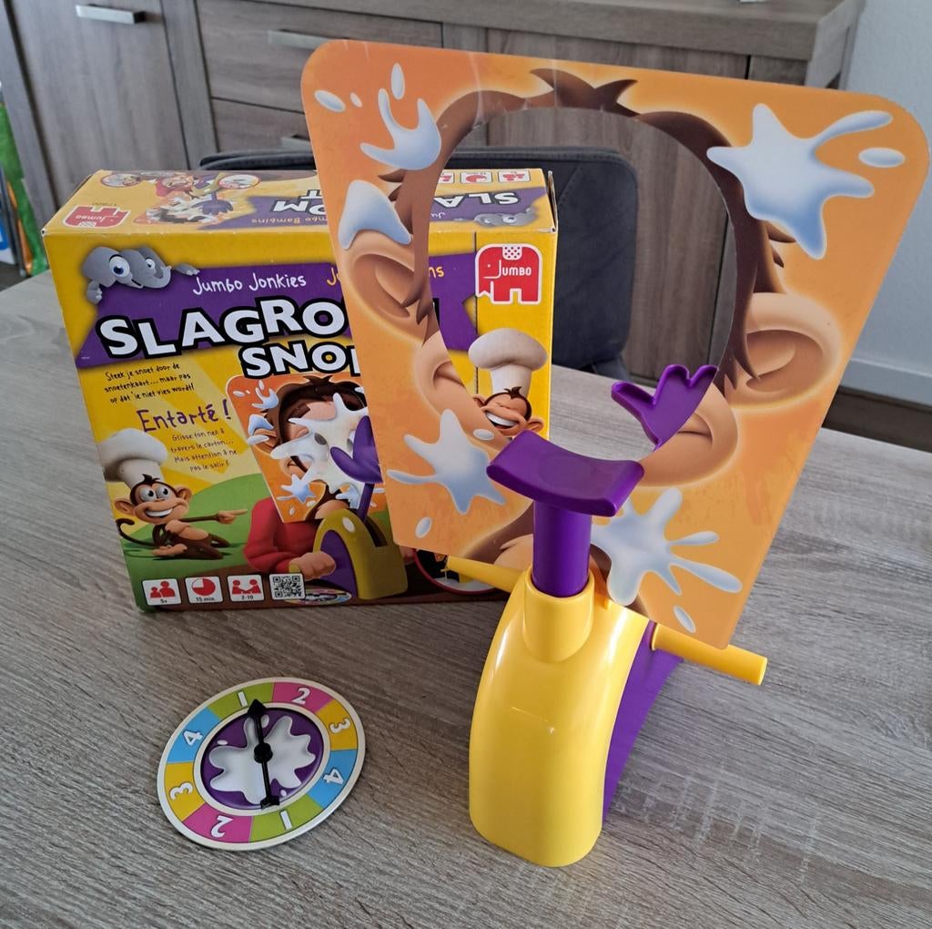 Slagroom snoet, Hobby en Vrije tijd, Gezelschapsspellen | Bordspellen, Ophalen of Verzenden, Zo goed als nieuw