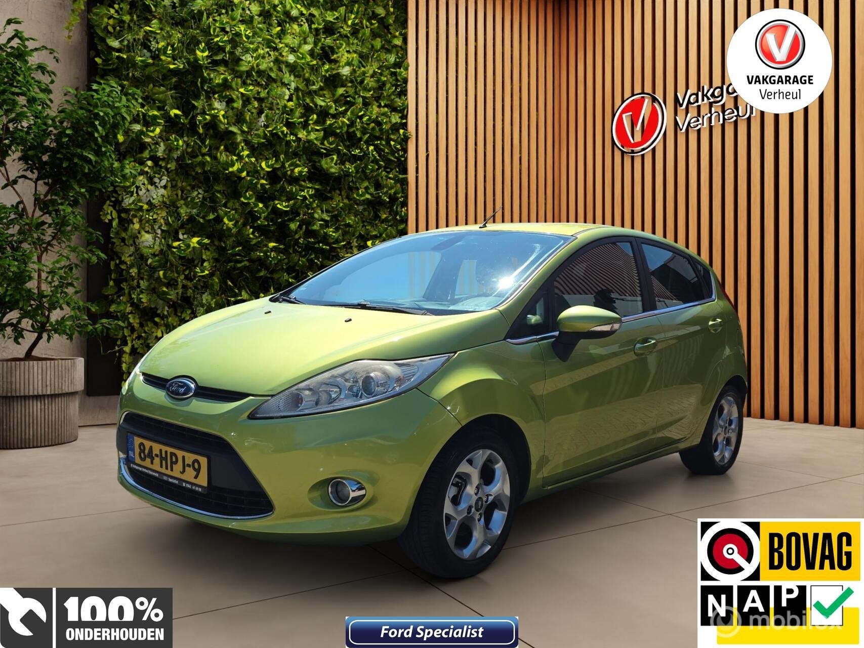 Ford Fiesta 1.25 Titanium|82pk|Cruise|Clima|Boekjes|Nap, Auto's, Voorwielaandrijving, 1242 cc, Met garantie (alle), 82 pk