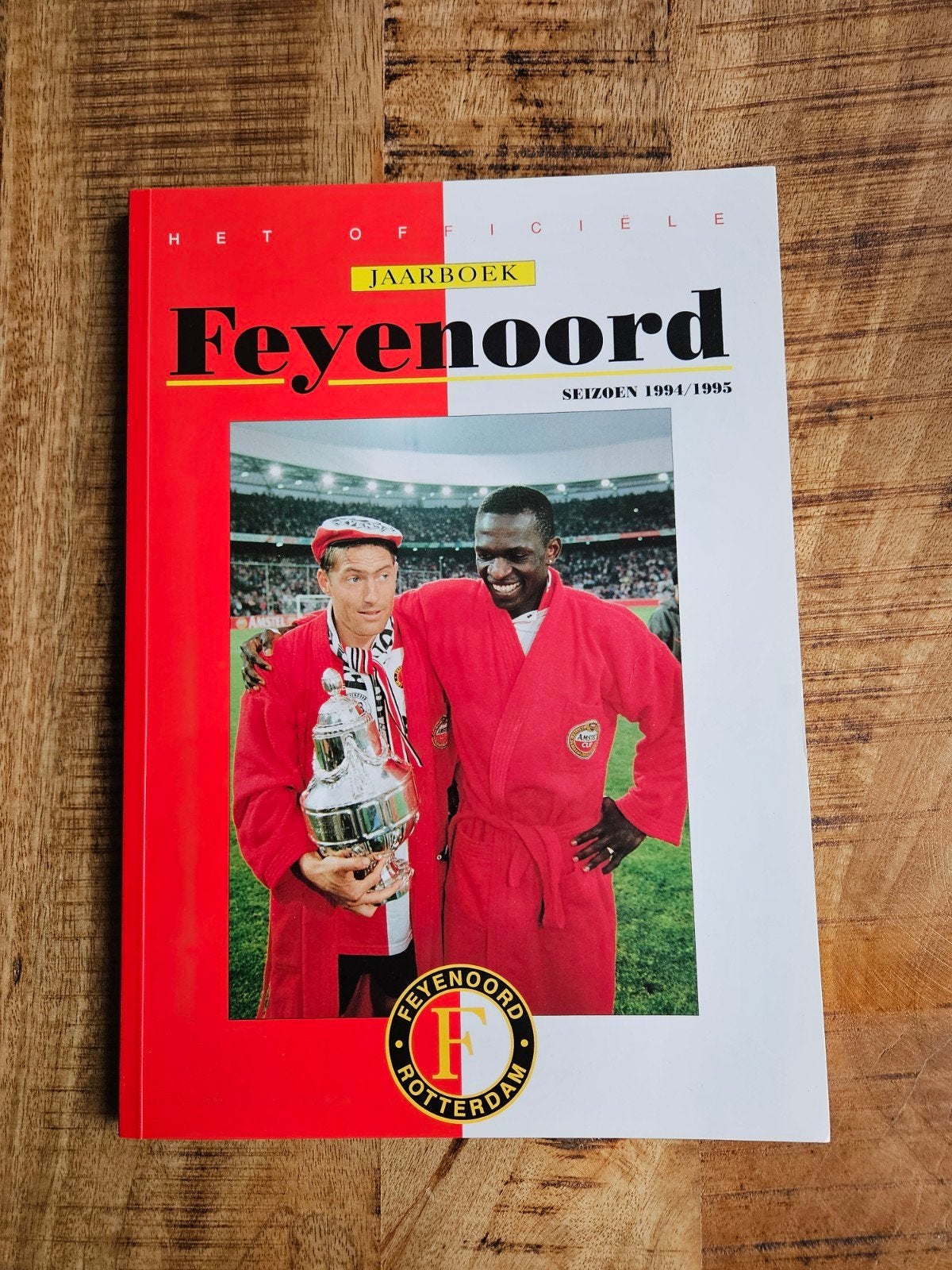 Feyenoord Jaarboek Seizoen 1994/1995 - Voetbalgeschiedenis, Ophalen of Verzenden, Zo goed als nieuw, Feyenoord, Boek of Tijdschrift