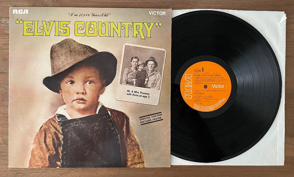 Elvis Presley - Country - UK 1971, LP, Gebruikt, Verzenden, Pop