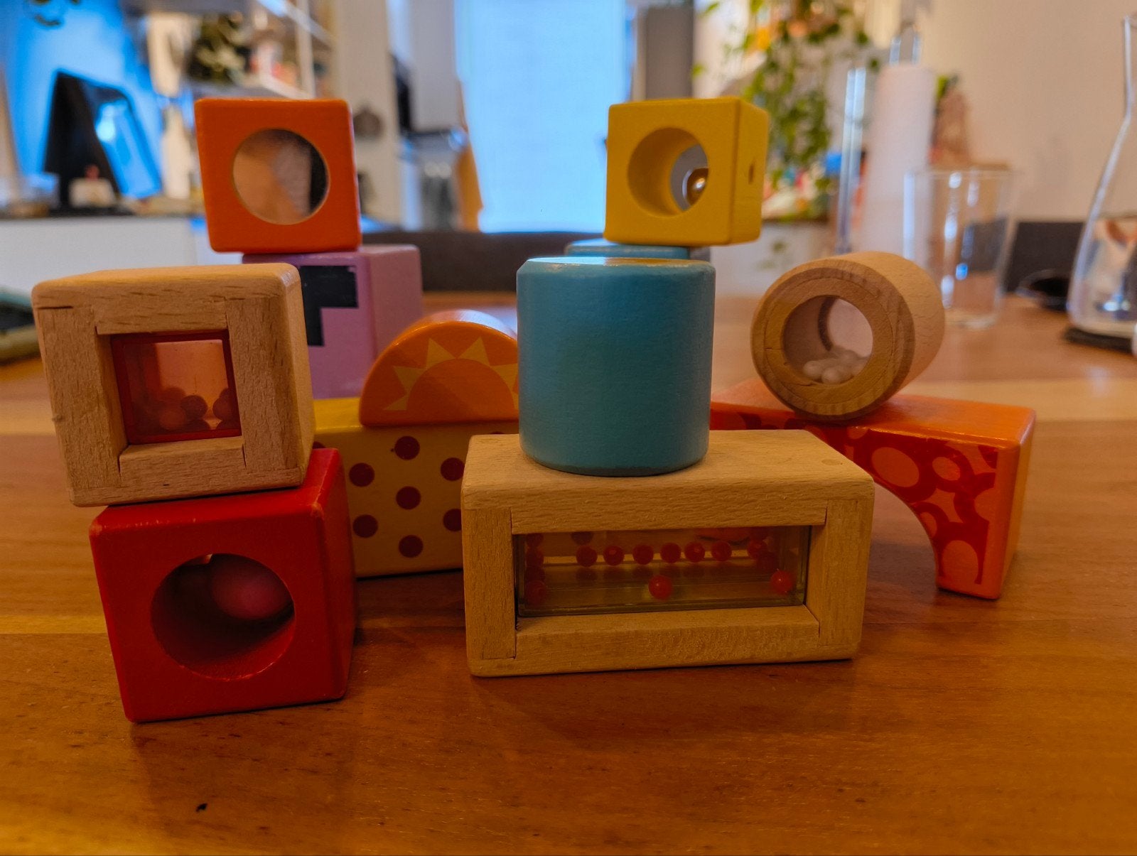 Houten discovery blokken Eichhorn, Ophalen, Gebruikt