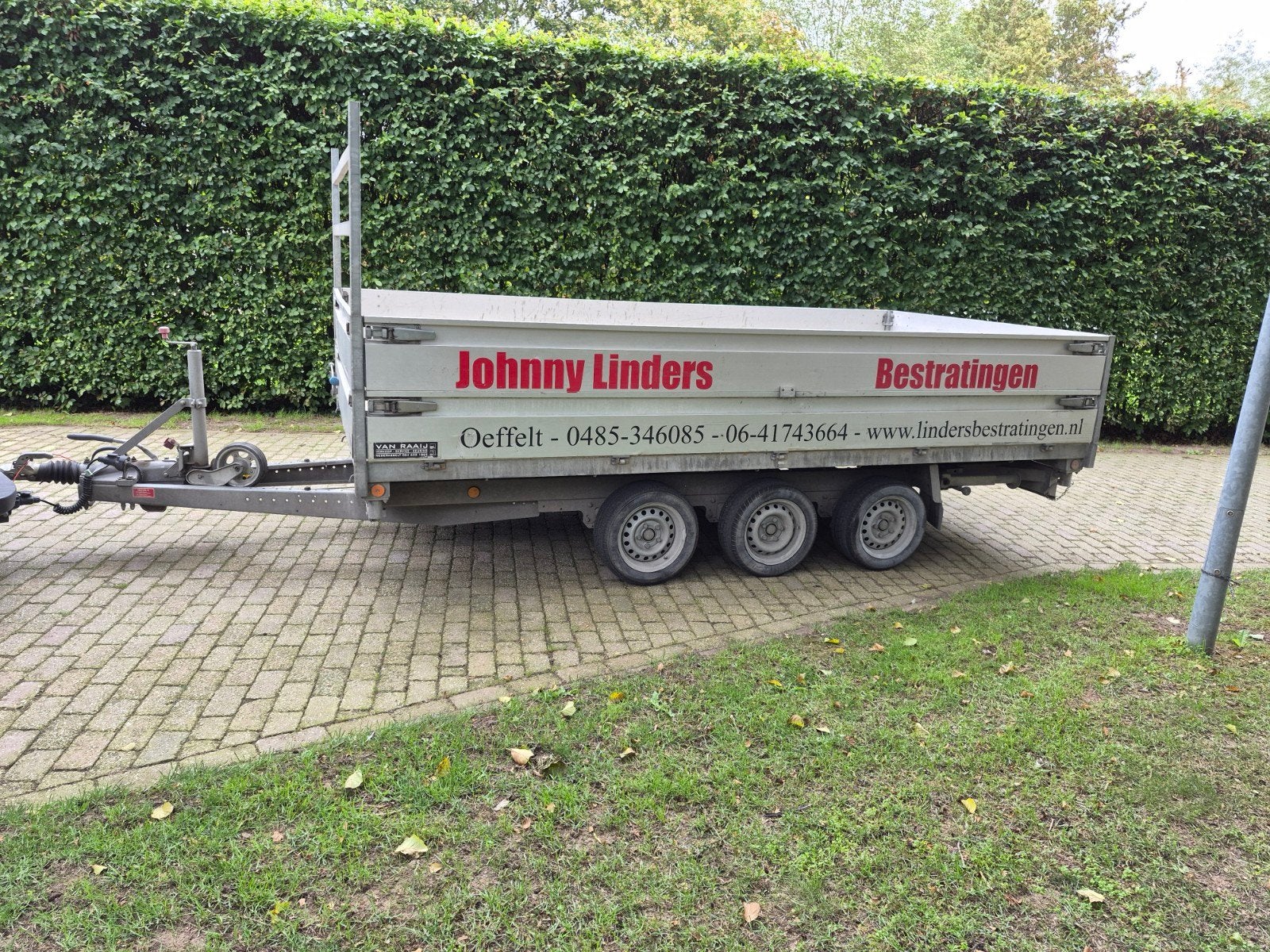 henra kipper aanhanger  4x2, Ophalen, Gebruikt