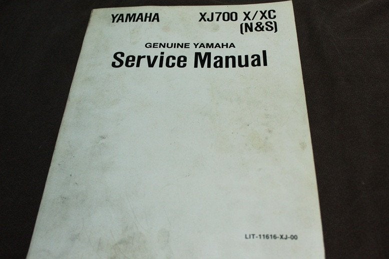 Yamaha XJ700 X XS 1985 motorcycle service manual XJ 700, Motoren, Ophalen of Verzenden, Yamaha