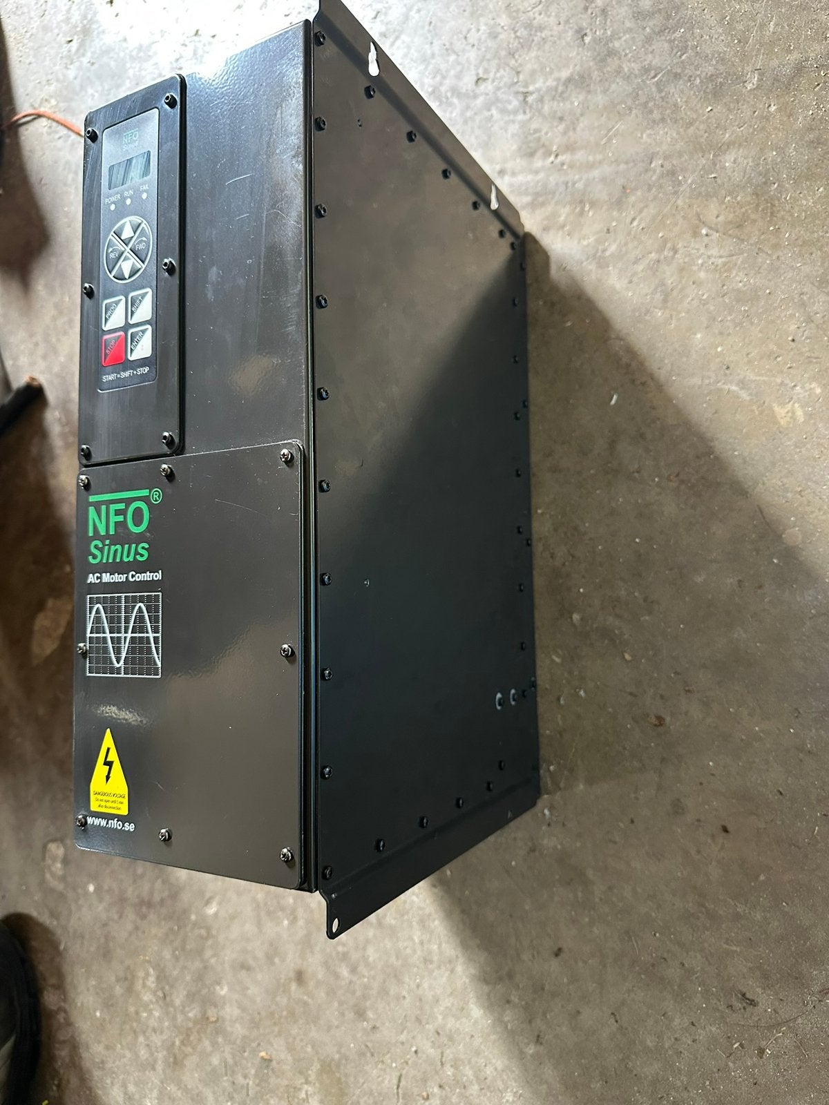 NFO frequentieregelaar, Ophalen, Zo goed als nieuw