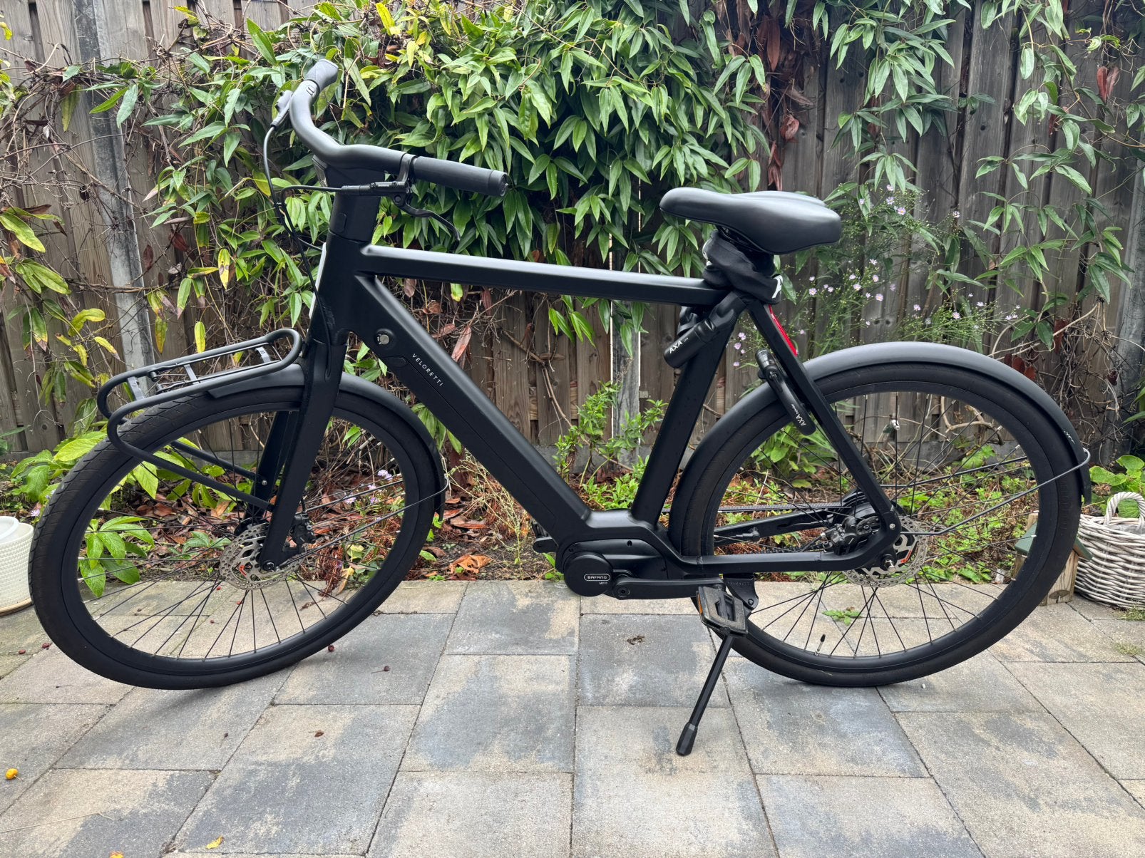 Veloretti Ace Two PRO Matte Black (inclusief accessoires), Fietsen en Brommers, Ophalen, Veloretti, Zo goed als nieuw, 59 cm of meer