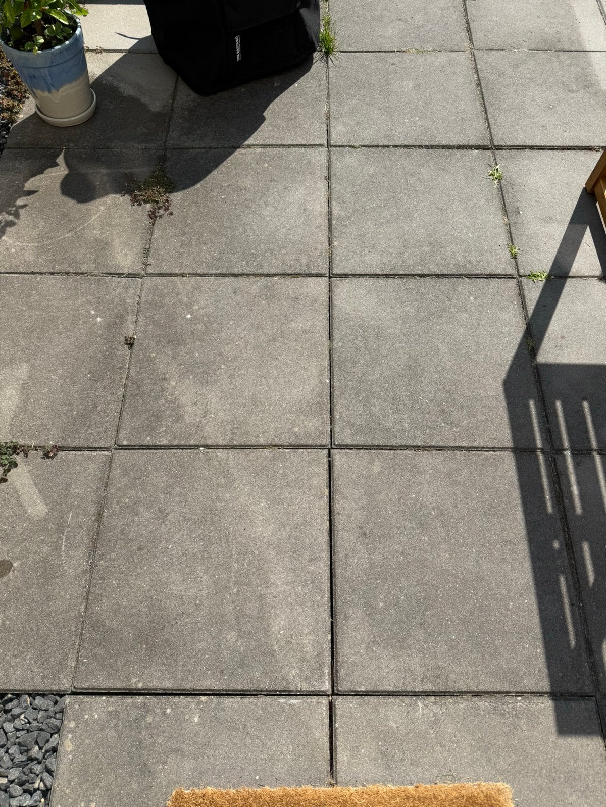 Betontegel 50x50x5 - 43 stuks, Tuin en Terras, Ophalen, Gebruikt, 10 m² of meer, Beton