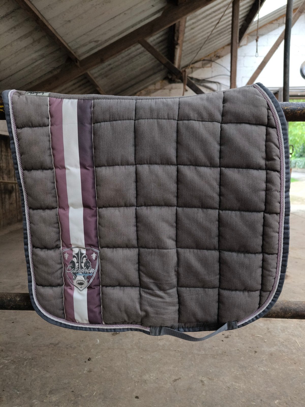 Eskadron shabrak/dekje grijs full, Dieren en Toebehoren, Paarden en Pony's | Dekens en Dekjes, Ophalen of Verzenden
