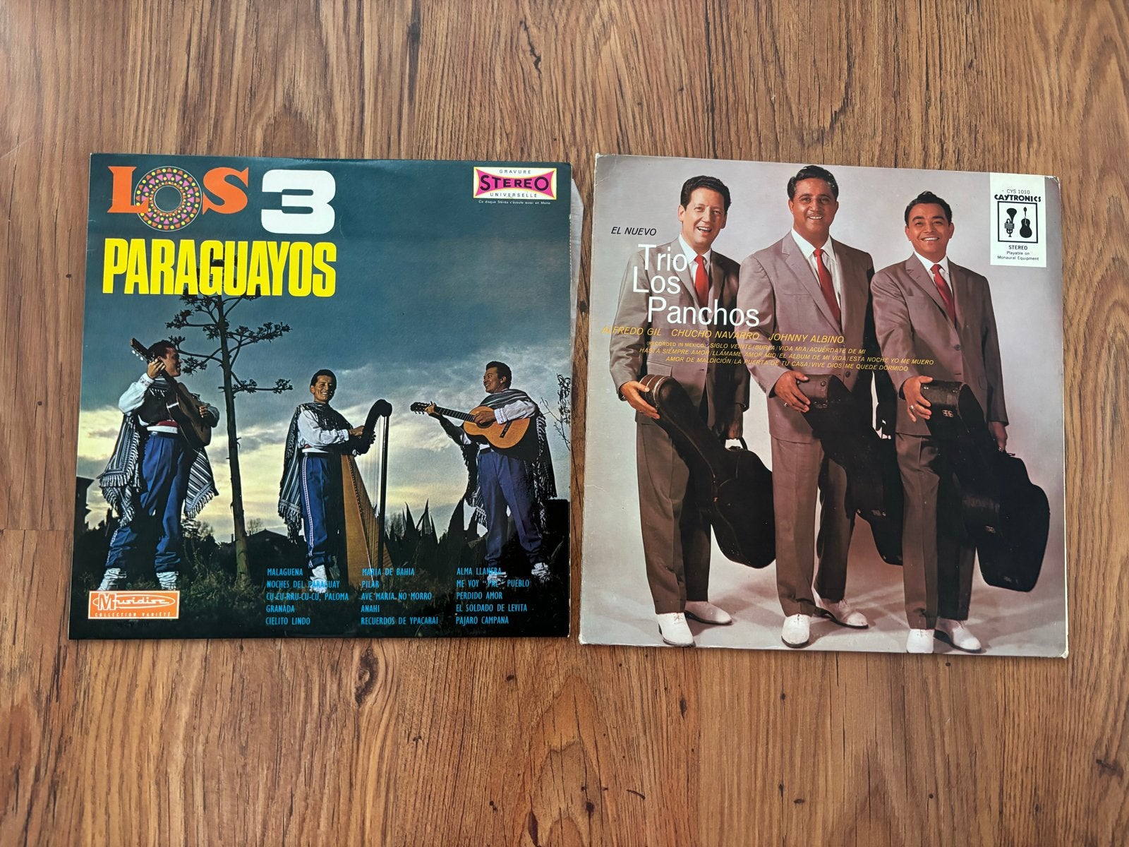 Los 3 Paraguayos & Trio Los Panchos LP's, LP, Gebruikt, Overige genres, Ophalen of Verzenden
