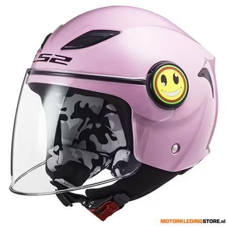 LS2 FUNNY Kinder Jethelm, Roze, Motoren, Kleding | Motorhelmen, Nieuw met kaartje, Ophalen of Verzenden