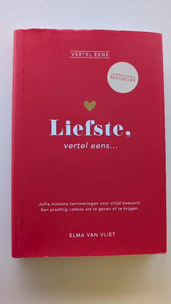Liefste, vertel eens .., Ophalen of Verzenden, Nieuw, Elma van Vliet