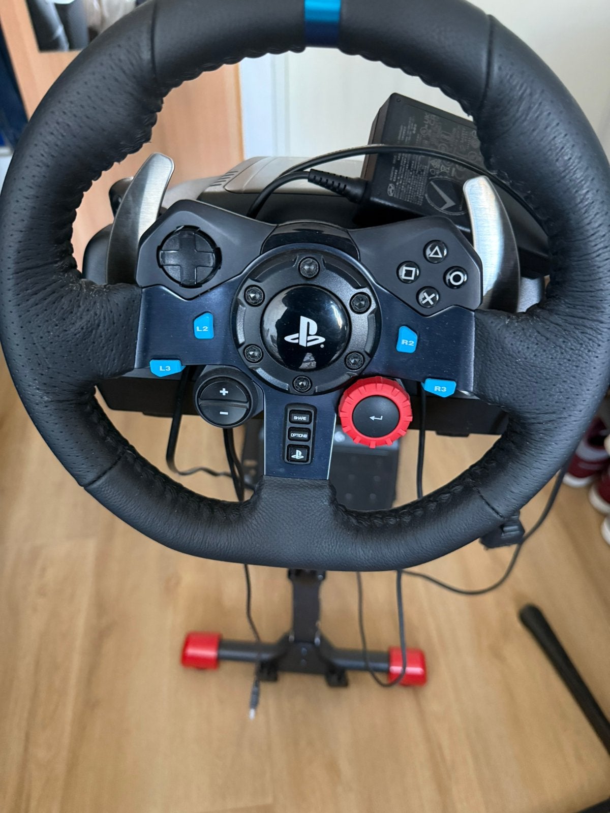 Logitech g29 +wheelstand, Ophalen, Zo goed als nieuw, PlayStation 4