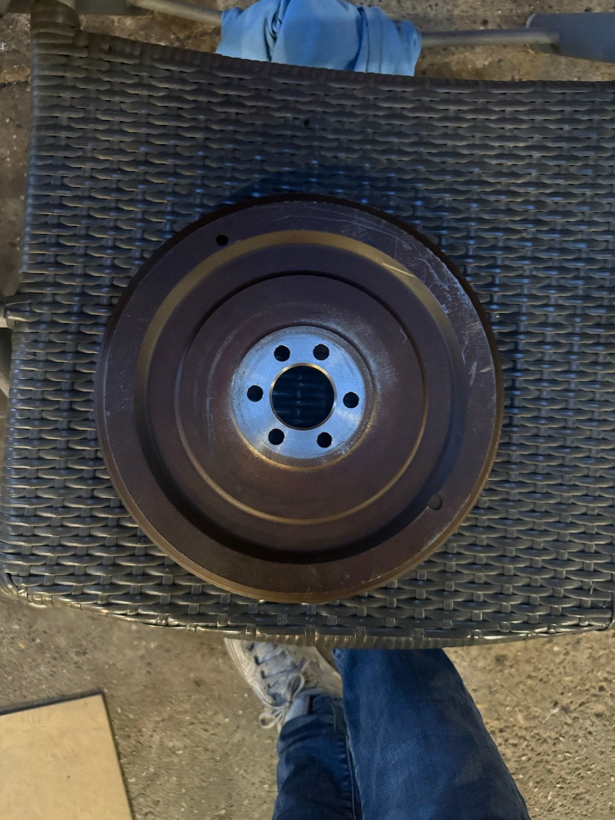 Enkelmassa vliegwiel voor 1.8t 6-bak, Ophalen, Gebruikt, Volkswagen