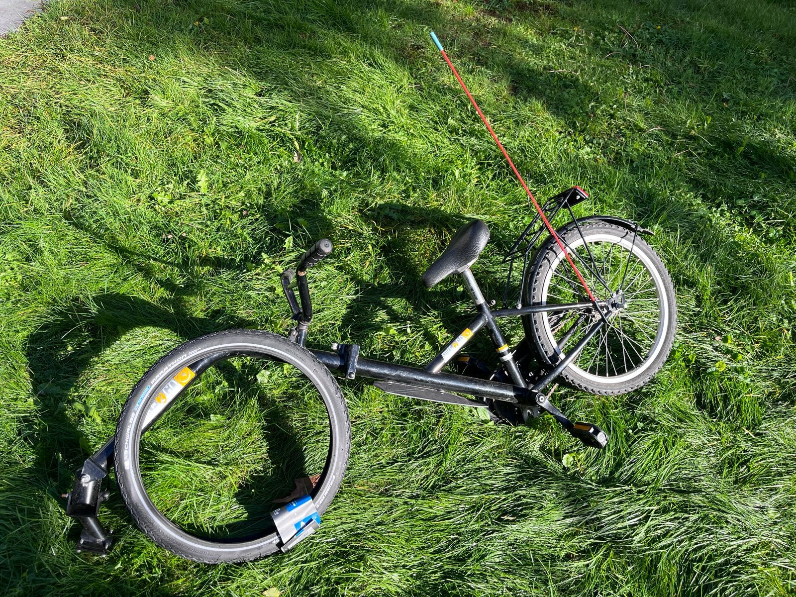 Aanhangfiets voor kinderen - Gebruikt, Ophalen, Gebruikt, Aanhangfiets