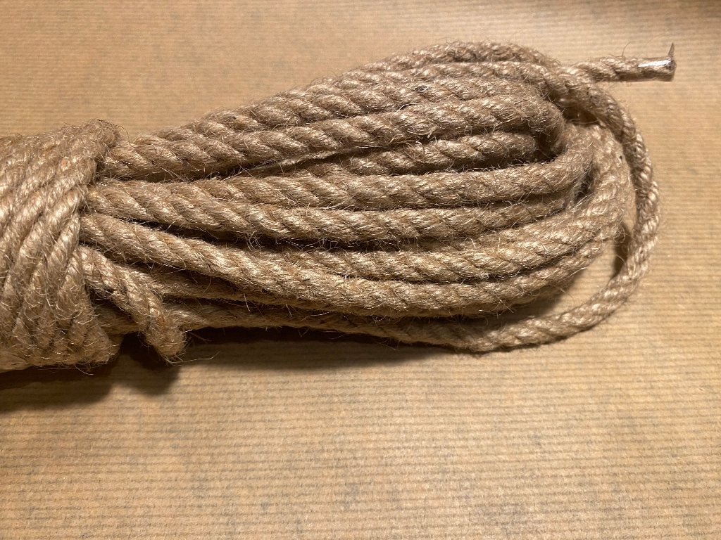 TOUW JUTE 8mm trossen a 10mtr., Ophalen, Overige typen