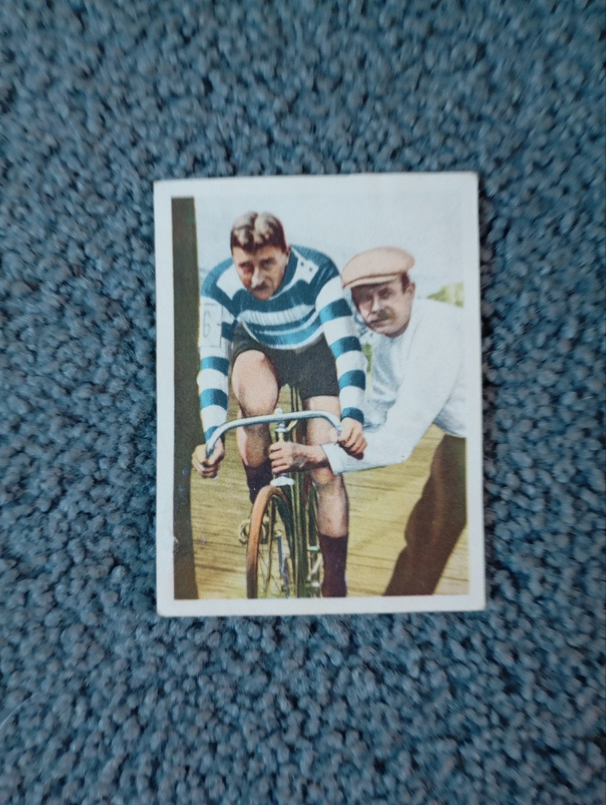 Vintage Kaartje Jaap Eden Wielrennen, Ophalen of Verzenden