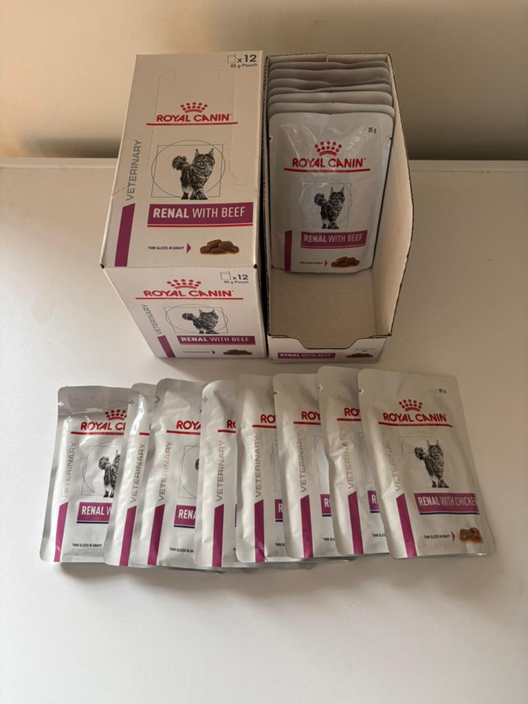 Royal canin Renal zakjes, Dieren en Toebehoren, Ophalen of Verzenden, Kat