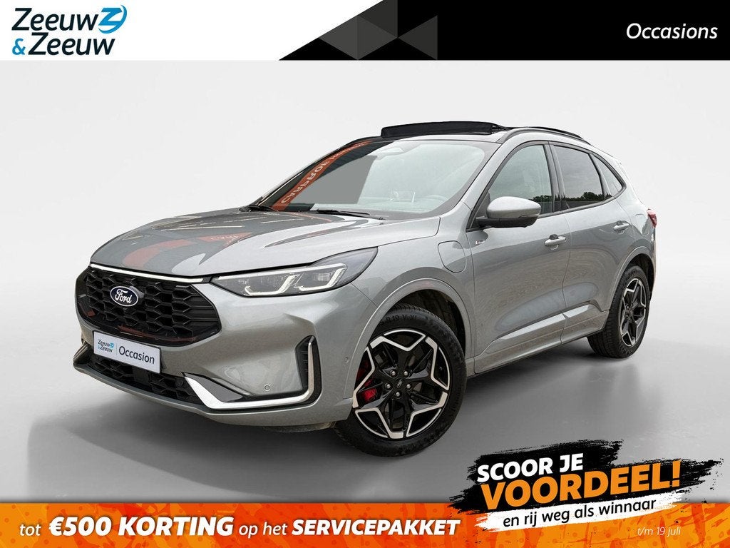 Ford Kuga 2.5 PHEV ST-Line X | FULL OPTION | Panoramadak | W, Auto's, Ford, Bedrijf, Te koop, Kuga, 360° camera, ABS, Achteruitrijcamera