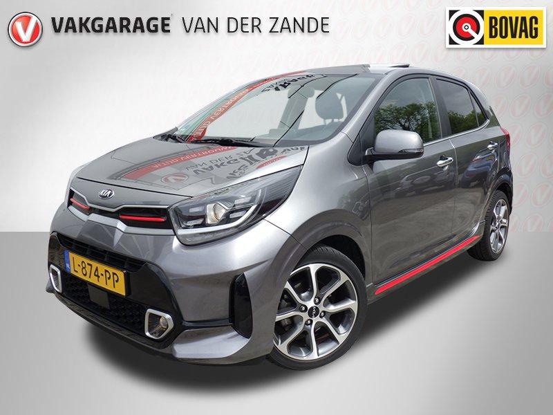 Kia Picanto 1.0 T-GDi 100PK GT-Line, Schuif/Kanteldak, Camer, Voorwielaandrijving, 101 pk, Gebruikt, Bedrijf