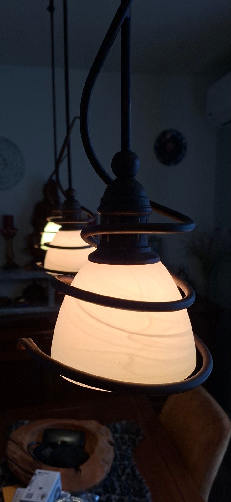 lampen, Ophalen