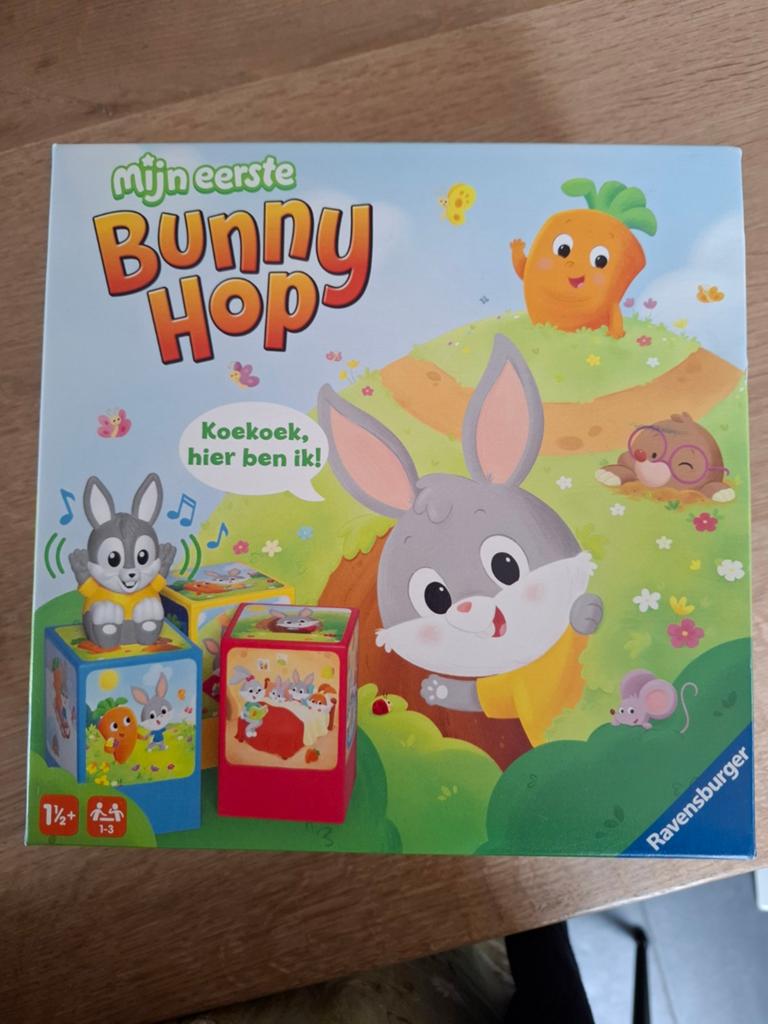 Mijn Eerste Bunny Hop Ravensburger Spel 1.5+ Jaar, Ophalen of Verzenden