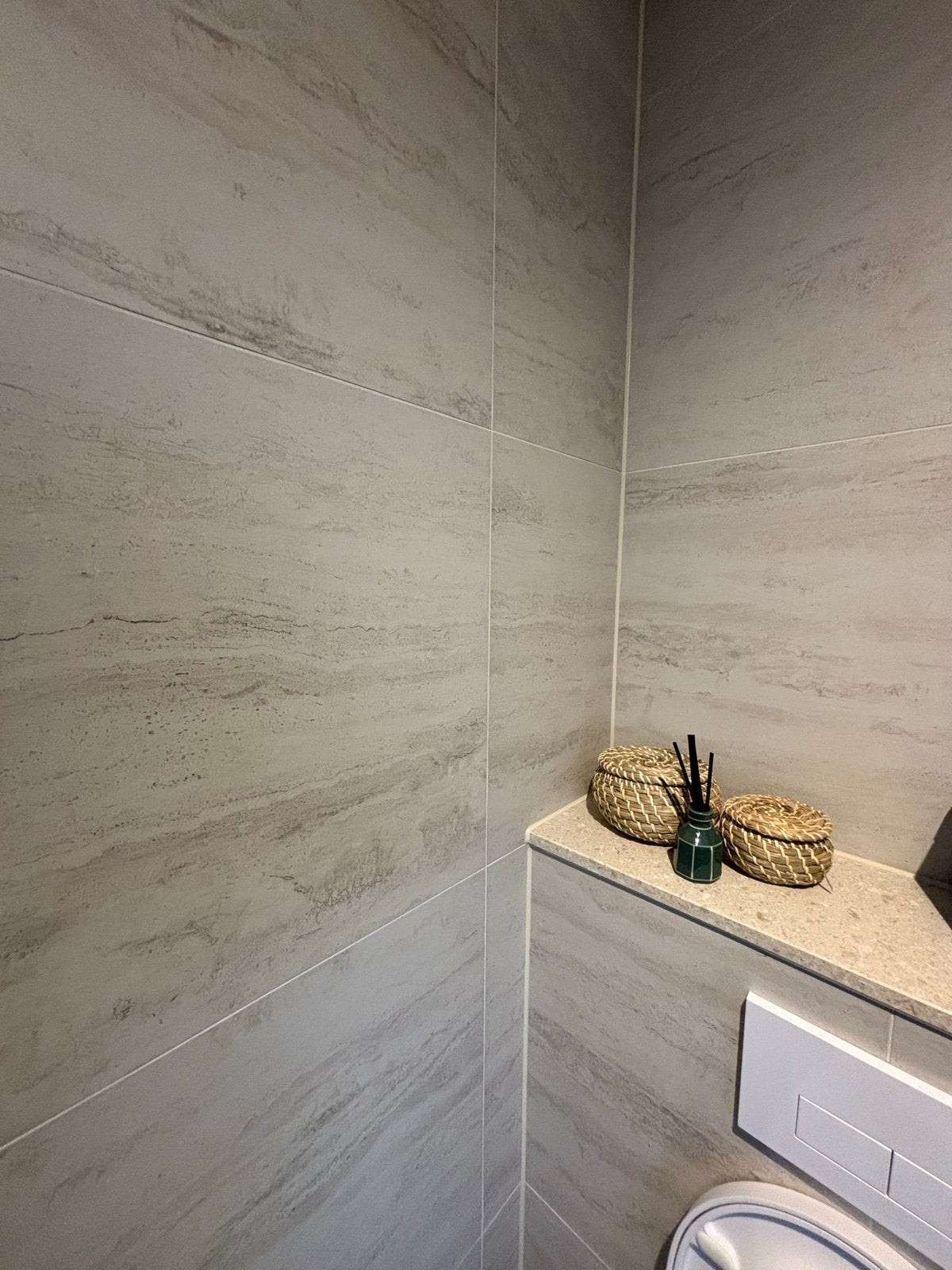 Travertin beige tegels 60x60 cm - 43m2 nieuw, Ophalen, 60 cm of meer, Nieuw, 10 m² of meer
