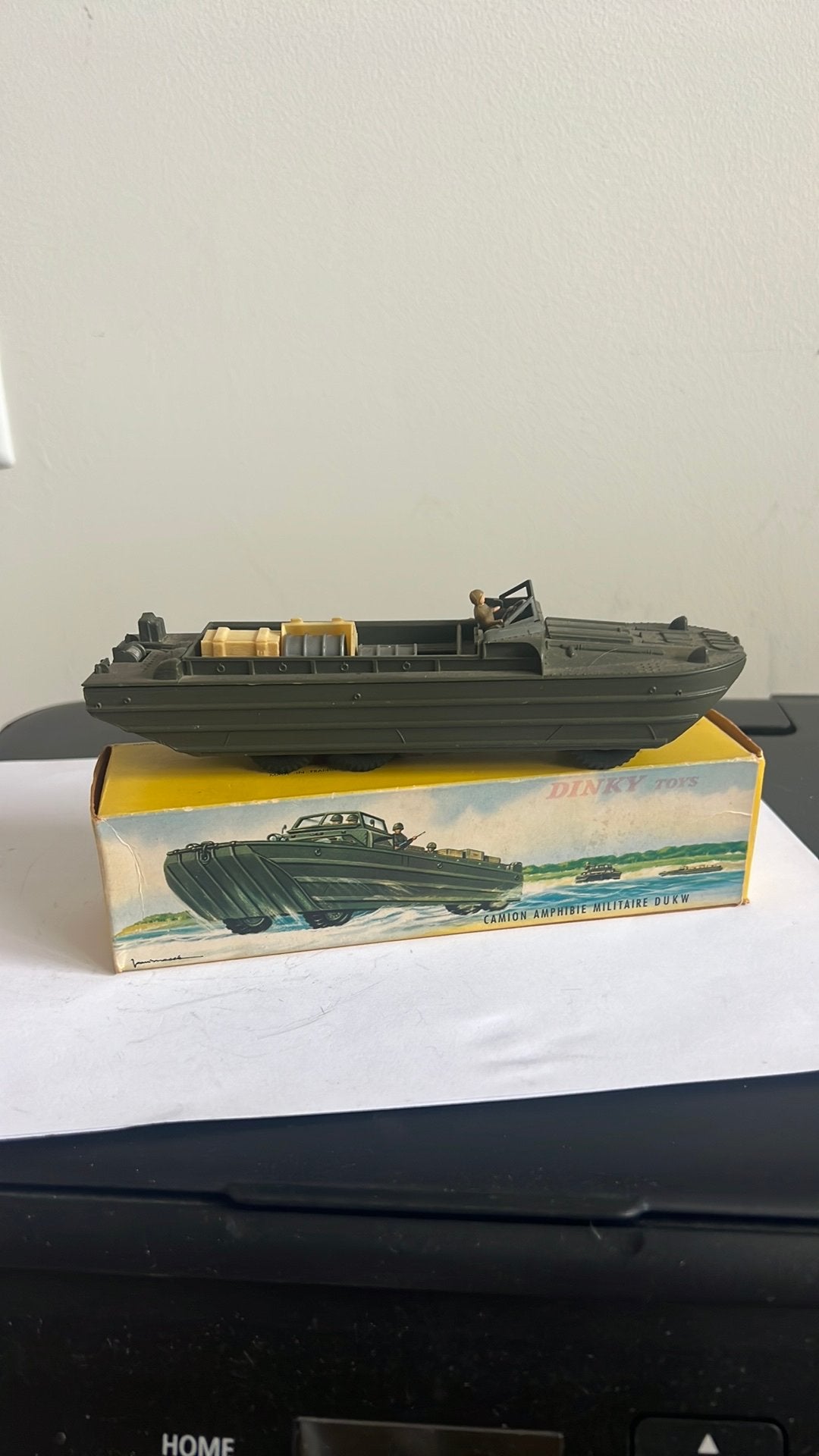 Dinky Toys 825 DUKW Amfibievoertuig - Vintage Model, Ophalen of Verzenden, Gebruikt