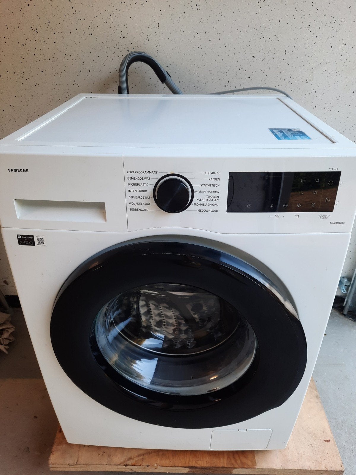 Als nieuw samsung wasmachine, Ophalen, 1200 tot 1600 toeren, 8 tot 10 kg, Zo goed als nieuw