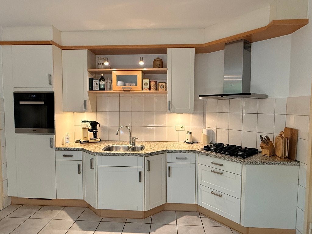 Complete keuken, Huis en Inrichting, Keuken | Complete keukens, Ophalen, Gebruikt, Graniet of Steen, Enkelwandige keuken