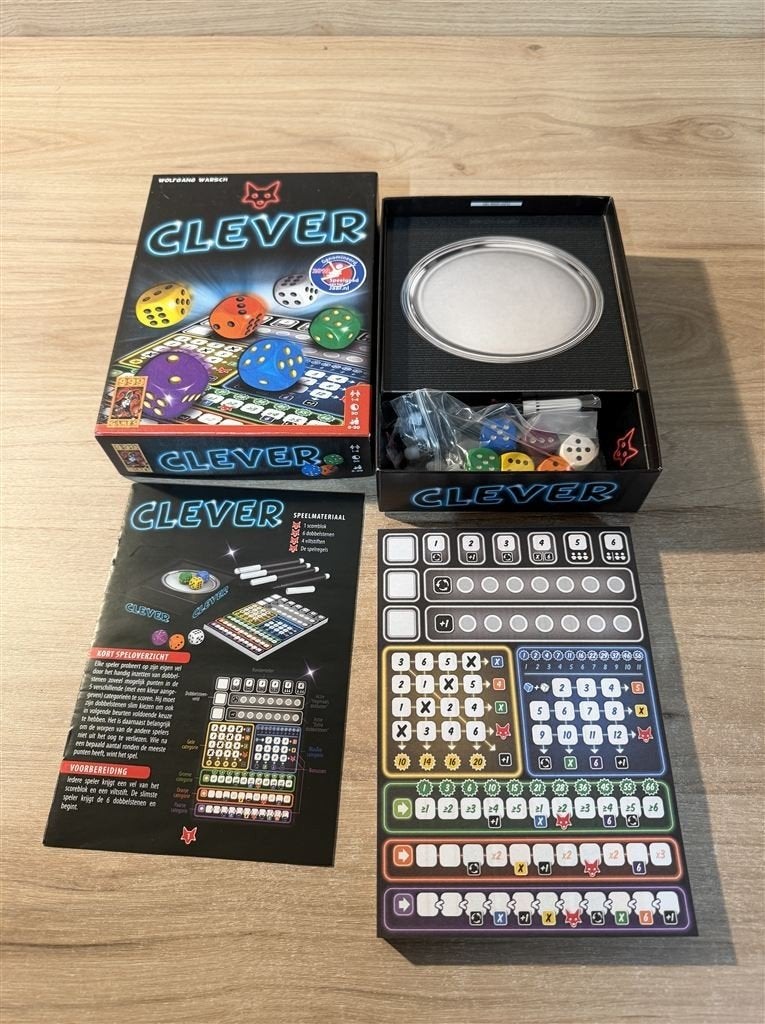 Clever - 999 games - s6426, Verzenden, Zo goed als nieuw