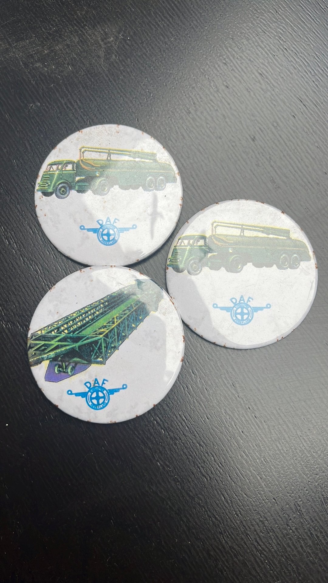 Daf ya militiare buttons, Ophalen of Verzenden, Landmacht, Nederland, Overige typen