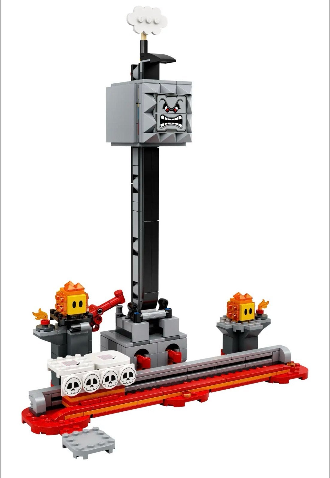 LEGO Super Mario 71376 Thwomp uitbreidingsset, Ophalen of Verzenden, Zo goed als nieuw, Overige merken