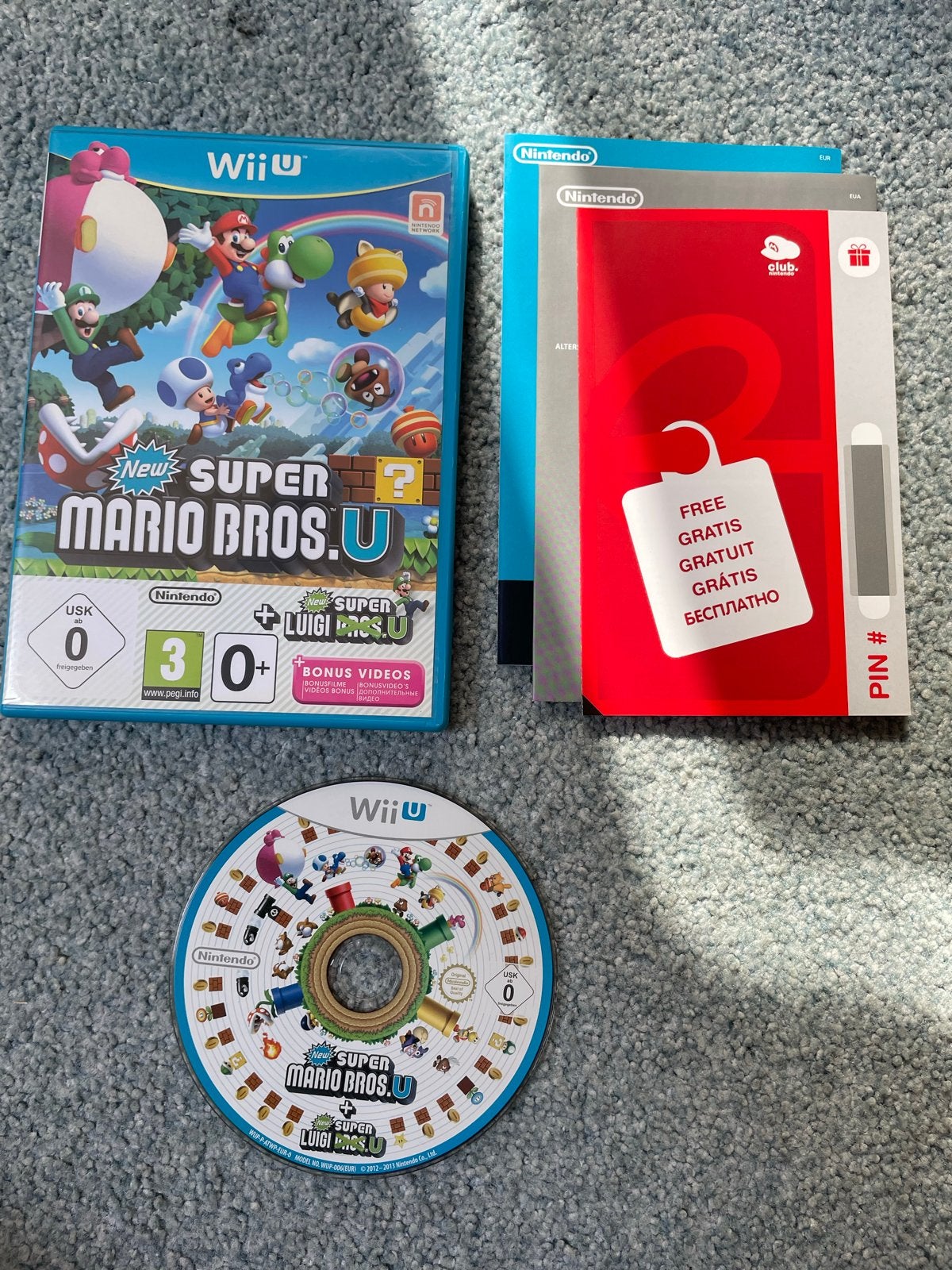 New Super Mario Bros. U + New Super Luigi U - Wii U, Nintendo, _, Ophalen of Verzenden, Zo goed als nieuw