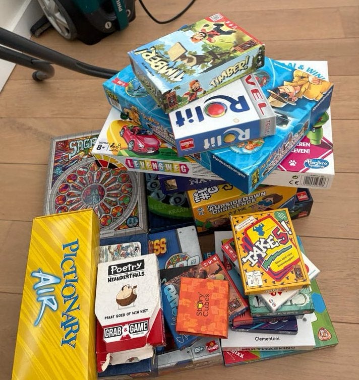 Heel veel gezelschapsspellen! (Zie omschrijving), Ophalen of Verzenden, Zo goed als nieuw