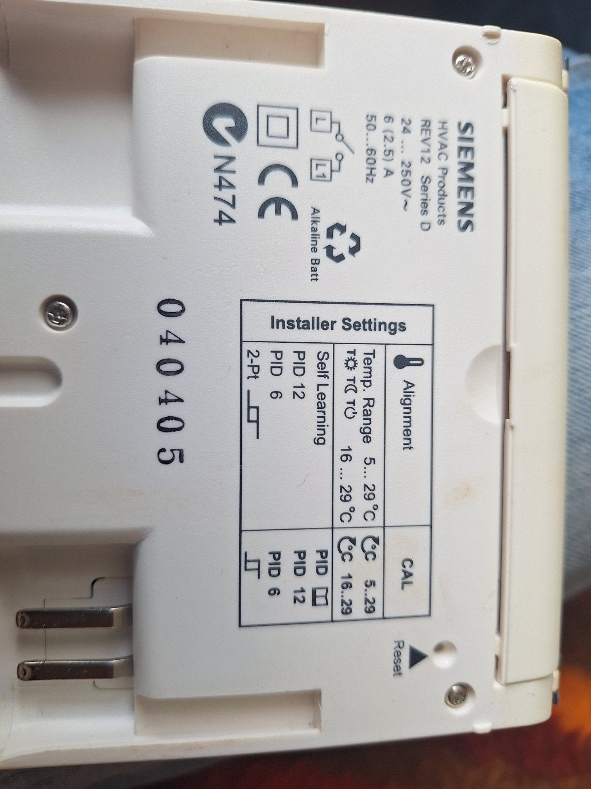 Siemens thermostaat - REV12, Ophalen of Verzenden