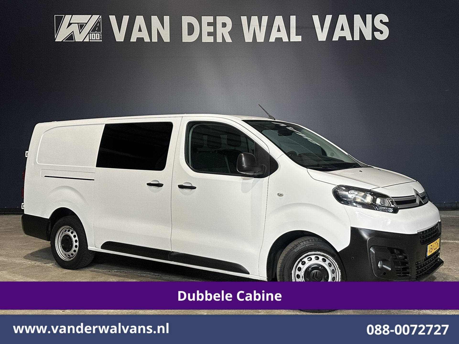 Citroën Jumpy 2.0 BlueHDI 123pk L3H1 Dubbele Cabine Euro6 A, Voorwielaandrijving, Dealer onderhouden, Stof, Gebruikt