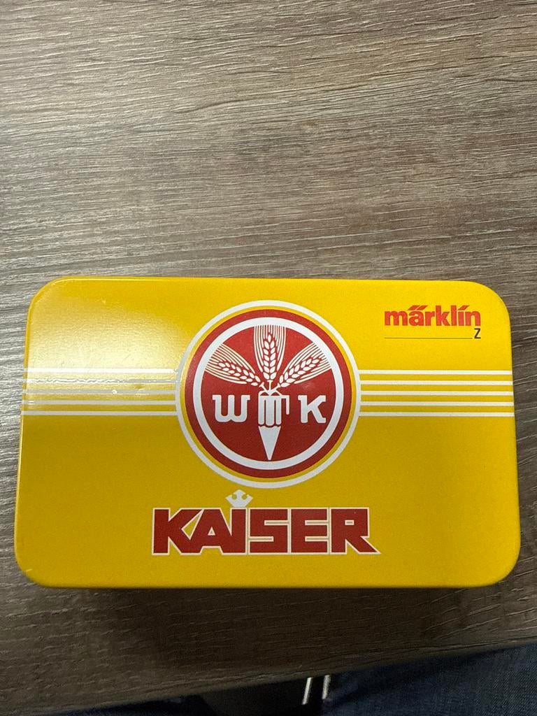 Märklin Z Museumswagen 2006 Kaiser met vrachtwagen, Overige merken, 1:50 of kleiner, Ophalen of Verzenden, Zo goed als nieuw