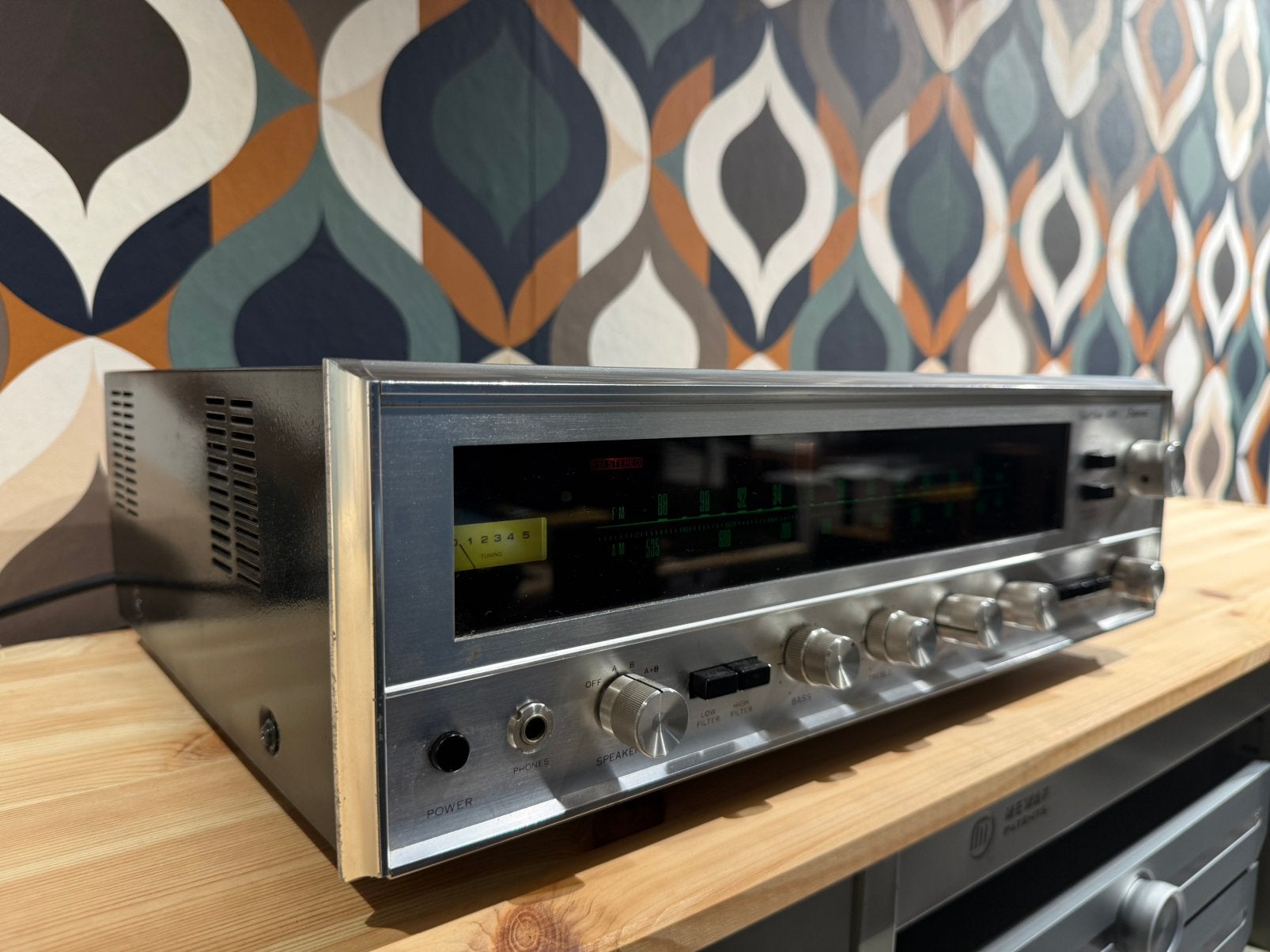Sansui Solid State 3500, speelt zeer goed, met garantie, Contact@vintageaudiobreda.nl, Sansui, Zo goed als nieuw, Bosschendijk 193b, Oudenbosch