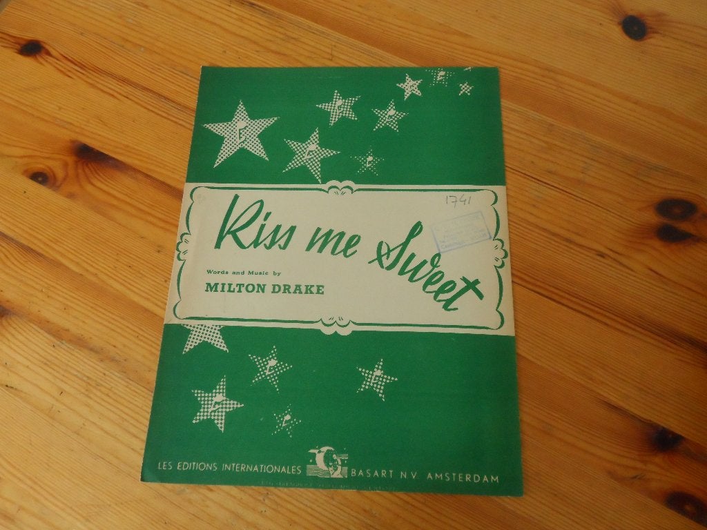 Kiss me sweet - milton drake, Gebruikt, Gitaar, Ophalen of Verzenden, Artiest of Componist