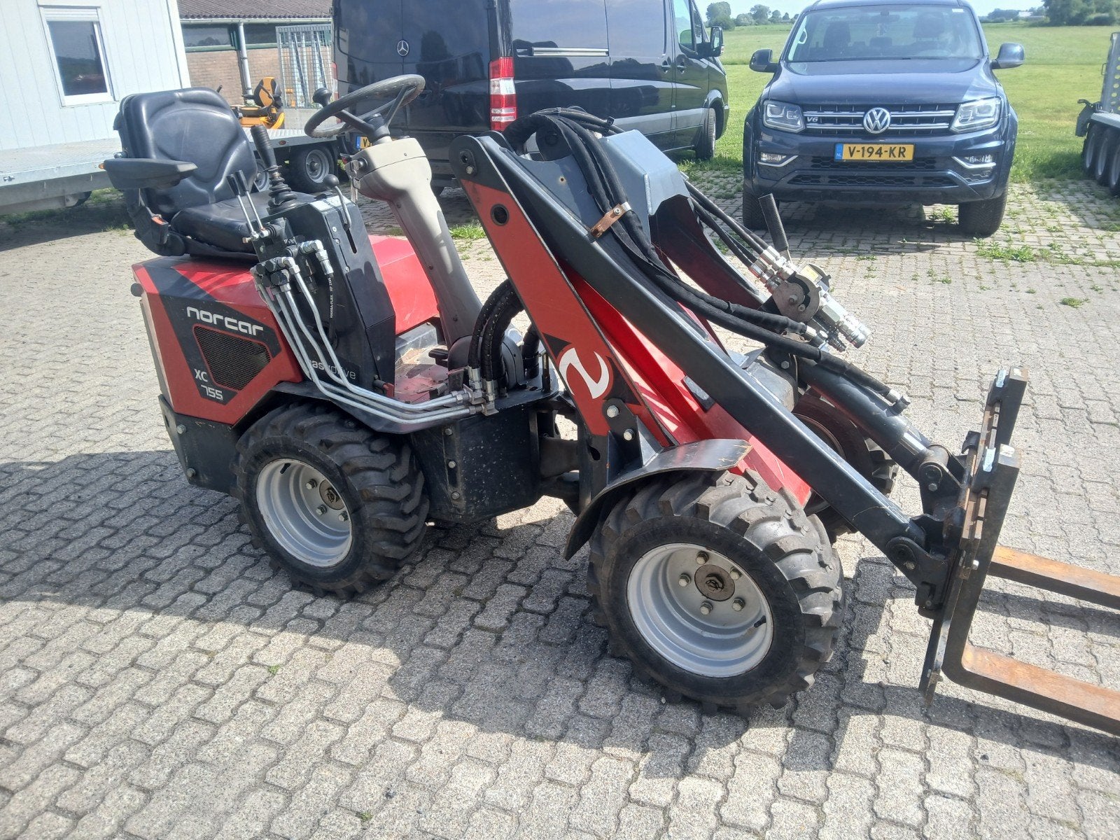 Norcar 755xc  bj 2020 850 uur! /  Giant 2500/2700, Ophalen of Verzenden, Wiellader of Shovel